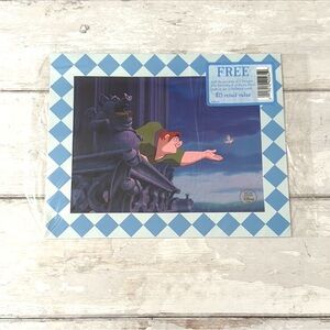 Vintage 1996 Hunchback of Notre Dame Art Print Collectors Poster 8.5 x 11in NEW
